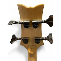 Used Schecter Guitar Research Stiletto Extreme 4 String Trans Red Electric Bass Guitar