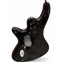 Used Schecter Guitar Research Stiletto Extreme 4 String Trans Red Electric Bass Guitar