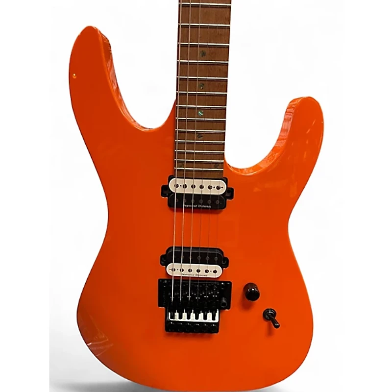 Used Dean MD24 Orange Solid Body Electric Guitar