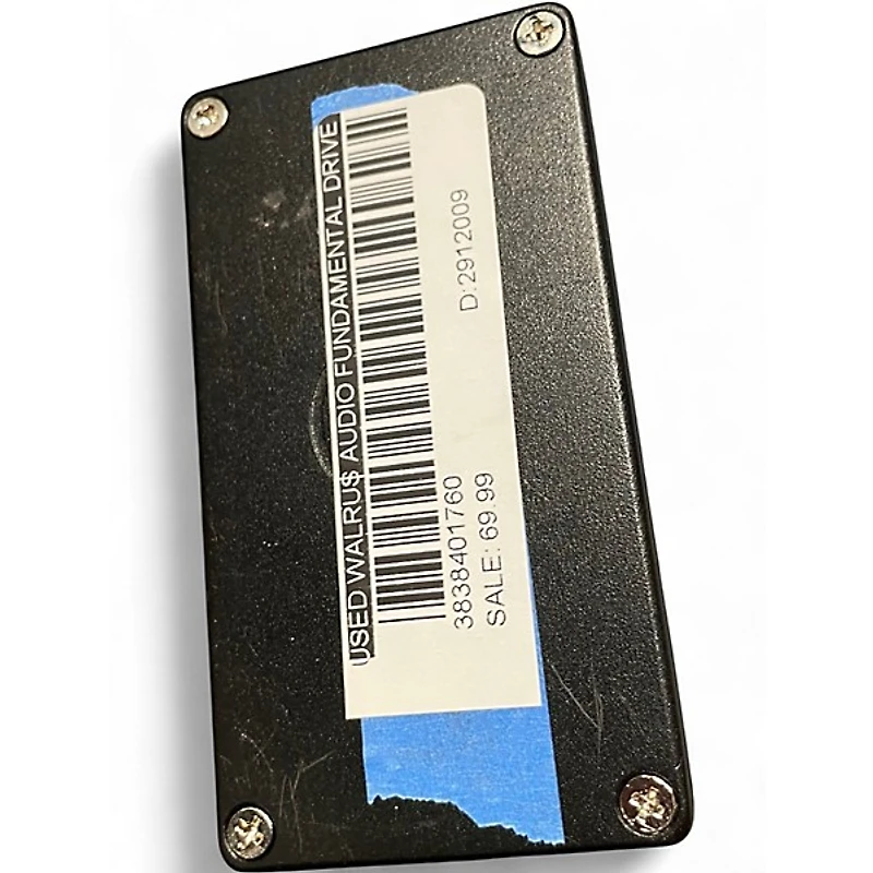 Used Walrus Audio FUNDAMENTAL DRIVE Effect Pedal