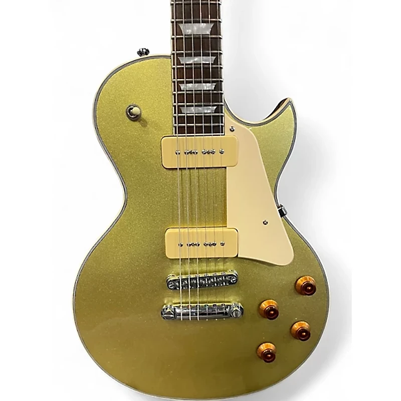 Used Sire LARRY CARLTON L7V Gold Top Solid Body Electric Guitar