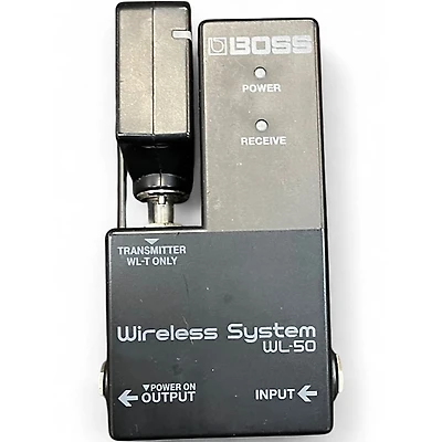 Used BOSS WL50 Wireless System Instrument Wireless System