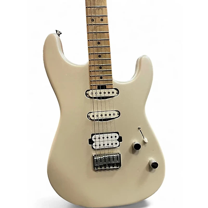 Used Charvel San Dimas Style 1 HSS Platinum Pearl Solid Body Electric Guitar