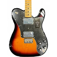 Used Fender Vintera 70s Telecaster Deluxe 3 Tone Sunburst Solid Body Electric Guitar