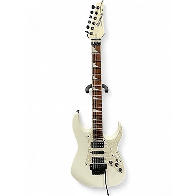 Used Ibanez RG350DX RG Series White Solid Body Electric Guitar