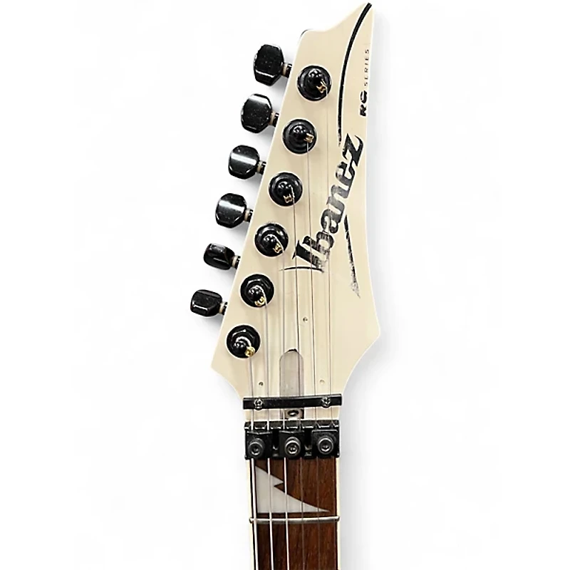 Used Ibanez RG350DX RG Series White Solid Body Electric Guitar