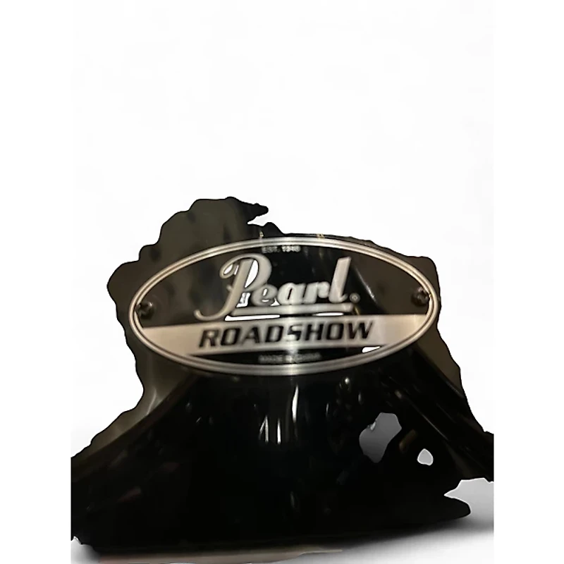 Used Pearl 5 Piece Roadshow Black Drum Kit