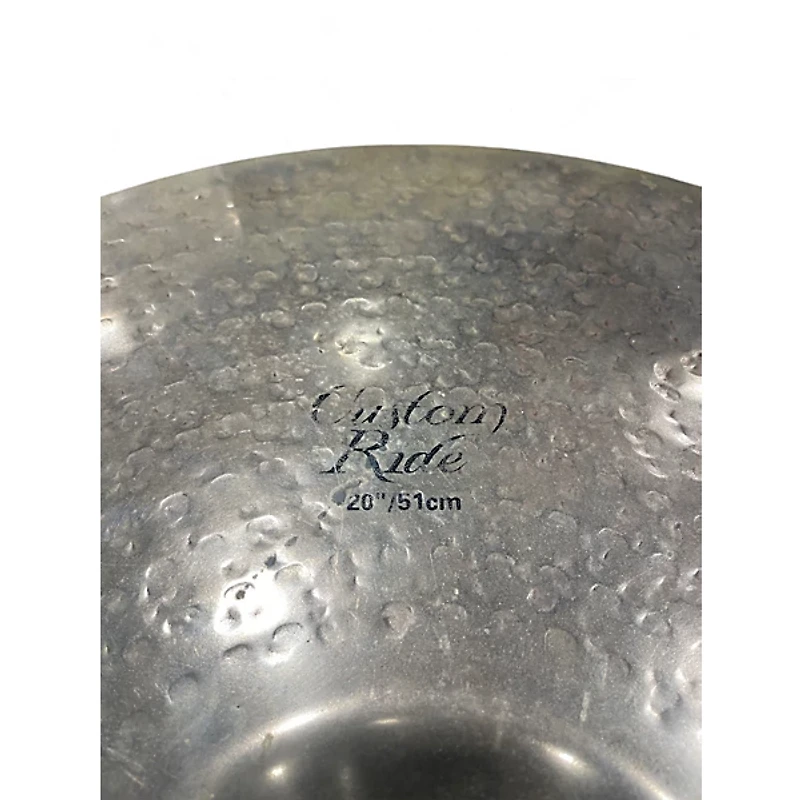 Used Zildjian 20in K CUSTOM RIDE Cymbal
