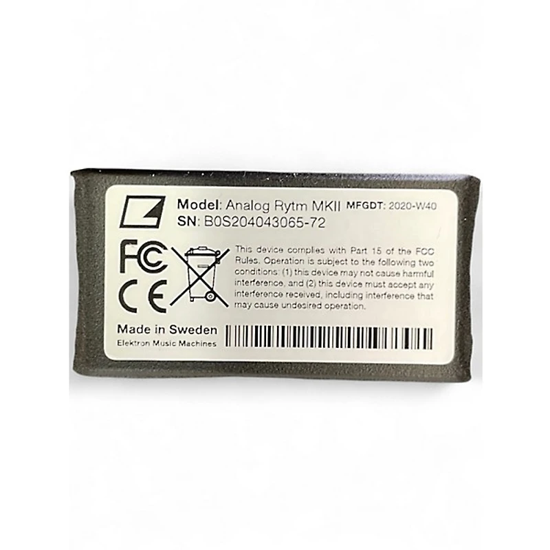Used Elektron ANALOG RYTM MKII Production Controller