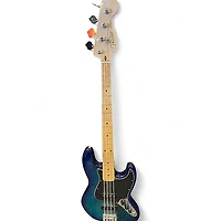 Used Fender Player Jazz Bass Blue Burst Electric Bass Guitar