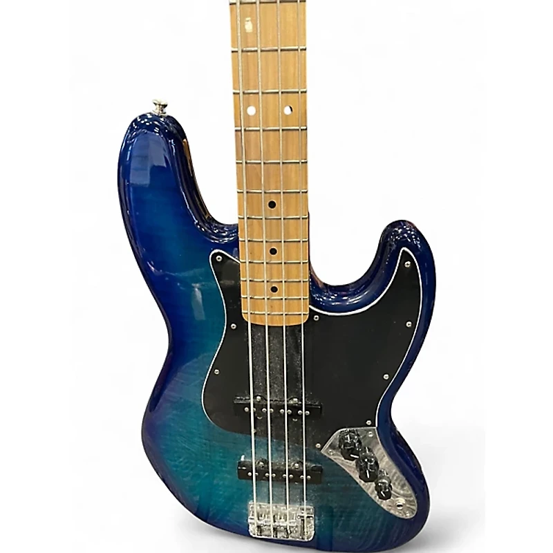 Used Fender Player Jazz Bass Blue Burst Electric Bass Guitar