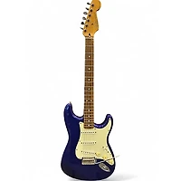 Used Fender Standard Stratocaster Midnight Blue Solid Body Electric Guitar