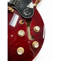 Used Epiphone Riviera P93 Wine Red Hollow Body Electric Guitar