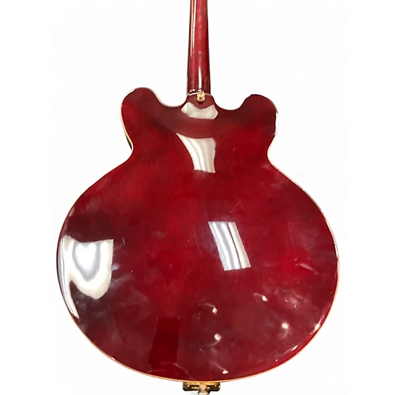 Used Epiphone Riviera P93 Wine Red Hollow Body Electric Guitar