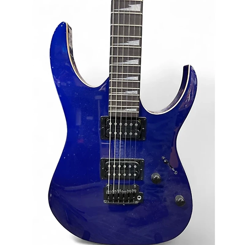 Used Ibanez GRG120EX BLUE Solid Body Electric Guitar