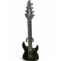 Used Jackson JS22-7 Dinky 7 String Satin Black Solid Body Electric Guitar
