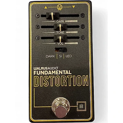 Used Walrus Audio Fundamental Distortion Effect Pedal