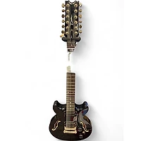 Used Dean Boca 12 Black Solid Body Electric Guitar