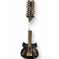 Used Dean Boca 12 Black Solid Body Electric Guitar