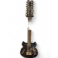 Used Dean Boca 12 Black Solid Body Electric Guitar