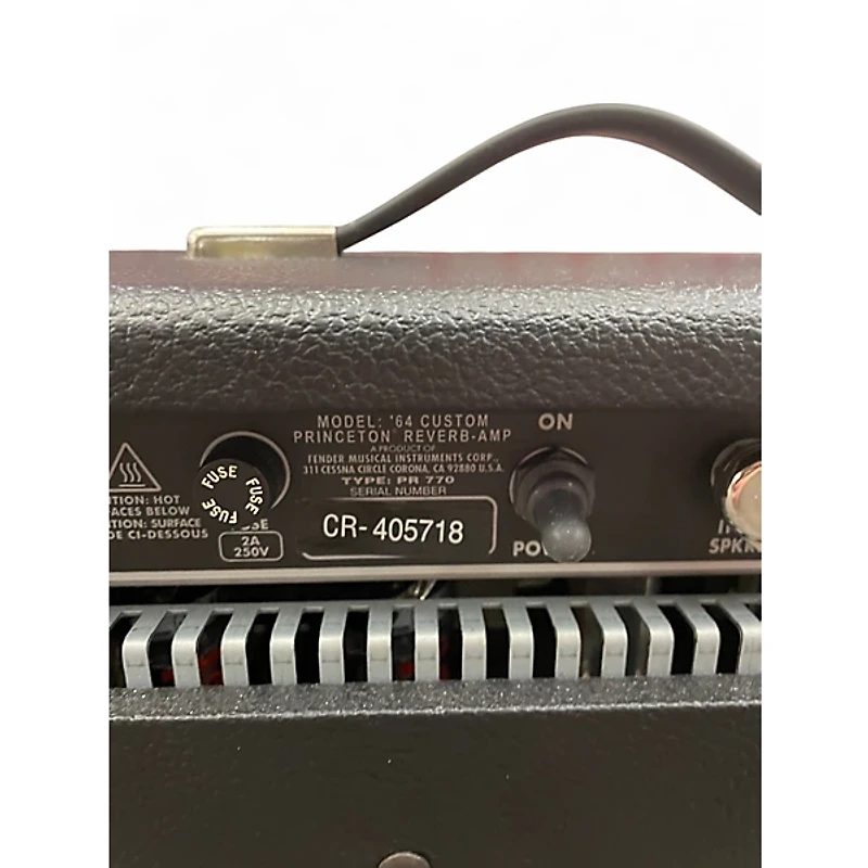 Used Fender '64 Custom Princeton Reverb Hand Wired Tube Guitar Combo Amp