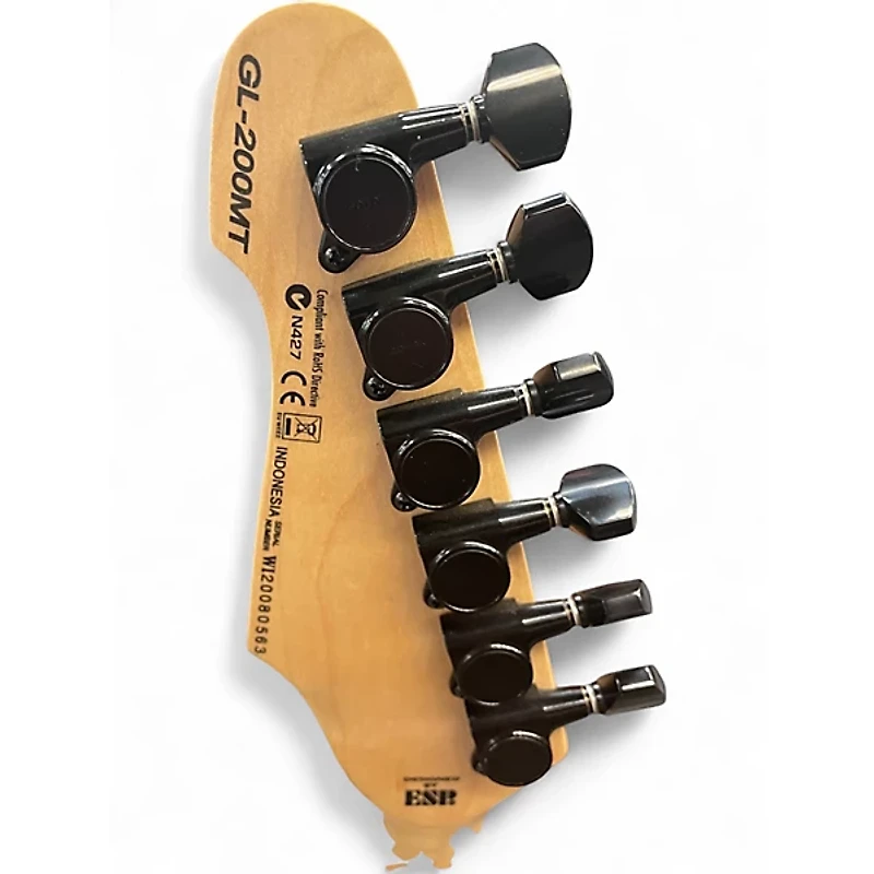 Used ESP LTD GL200MT Yellow Tiger Solid Body Electric Guitar