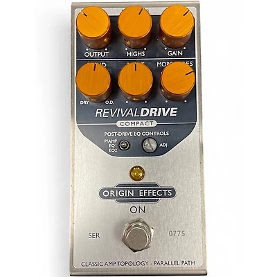 Used Origin Effects REVIVAL DRIVE Effect Pedal