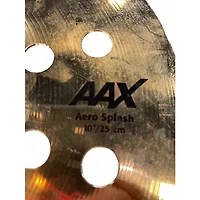 Used SABIAN 10in AAX AERO SPLASH Cymbal