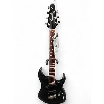 Used Ibanez RGMS7 BLACK Solid Body Electric Guitar