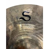 Used Zildjian 16in S Family Medium Thin Crash Cymbal
