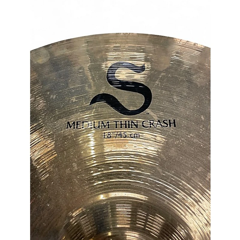 Used Zildjian 18in S Family Medium Thin Crash Cymbal