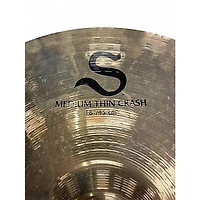 Used Zildjian 18in S Family Medium Thin Crash Cymbal