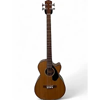Used Fender CB60SCE Natural Acoustic Bass Guitar