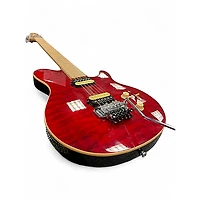 Used Sterling by Music Man SUB SERIES AXIS TRANSPARENT RED Solid Body Electric Guitar