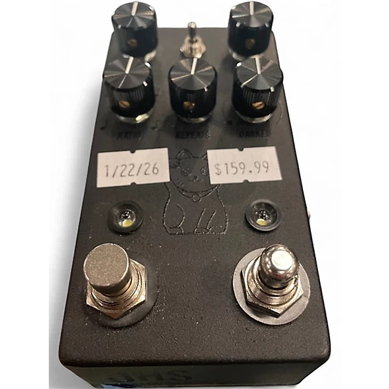 Used JHS Pedals Lucky Cat Delay Effect Pedal