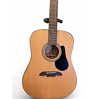 Used Alvarez RD12 Regent Series Dreadnought Natural Acoustic Guitar