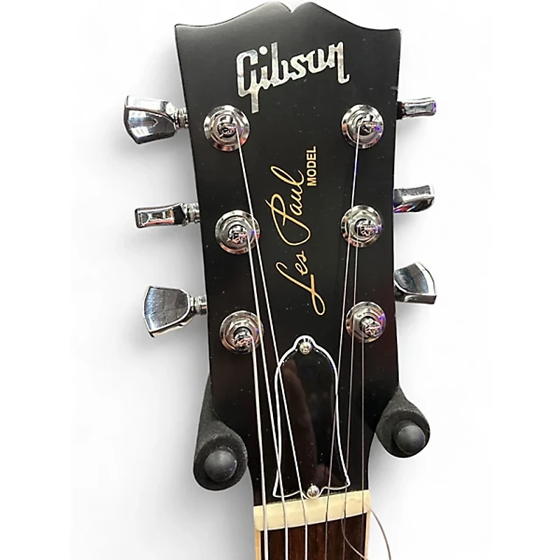 Used Gibson Les Paul Traditional Pro V Black Solid Body Electric Guitar