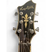 Used Hagstrom VIKING Black Hollow Body Electric Guitar