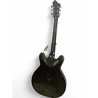 Used Hagstrom VIKING Black Hollow Body Electric Guitar