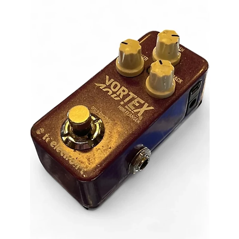 Used TC Electronic Vortex Mini Flanger Effect Pedal
