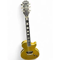 Used Epiphone BLUES POWER Gold Solid Body Electric Guitar