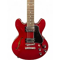 Used Gibson ES339 Candy Apple Red Hollow Body Electric Guitar