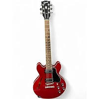 Used Gibson ES339 Candy Apple Red Hollow Body Electric Guitar