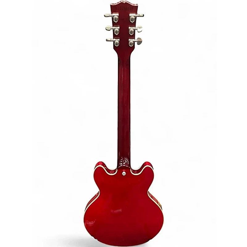 Used Gibson ES339 Candy Apple Red Hollow Body Electric Guitar