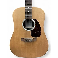 Used Martin DX2E Natural 12 String Acoustic Guitar