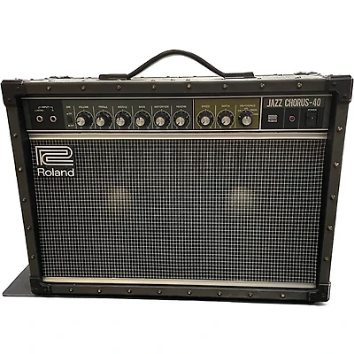 Used Roland JC40 JAZZ CHORUS 40W 2X10 Guitar Combo Amp
