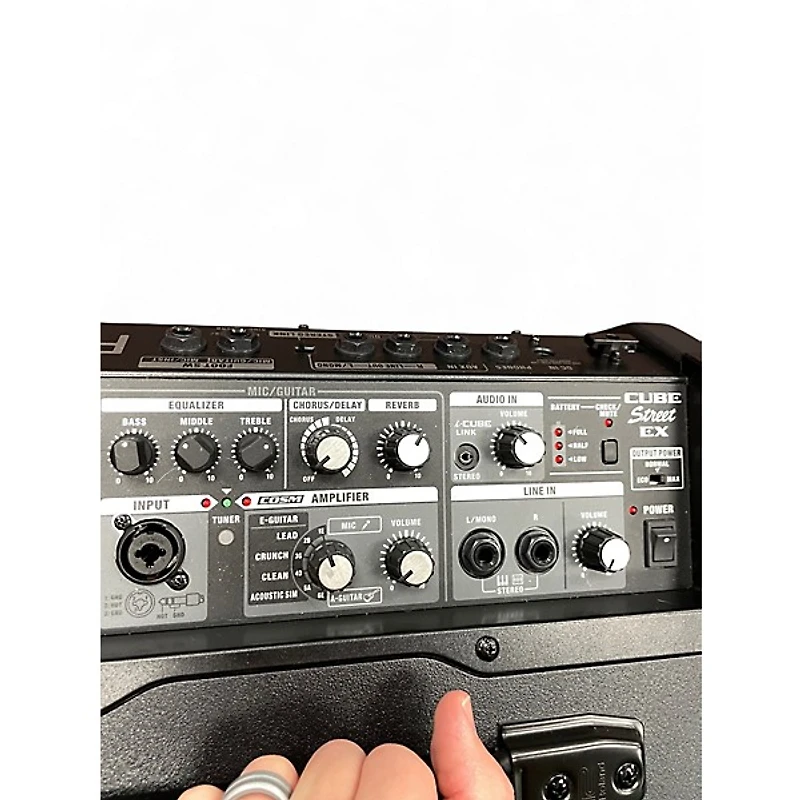 Used Roland CUBE STREET EX  Guitar Combo Amp