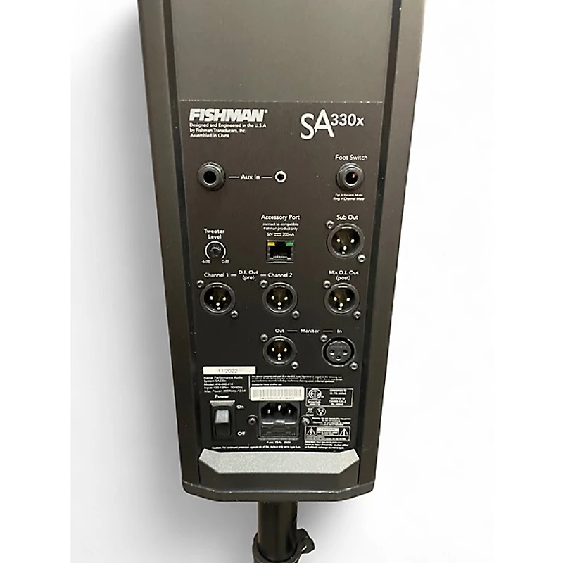 Used Fishman SA330X Sound Package