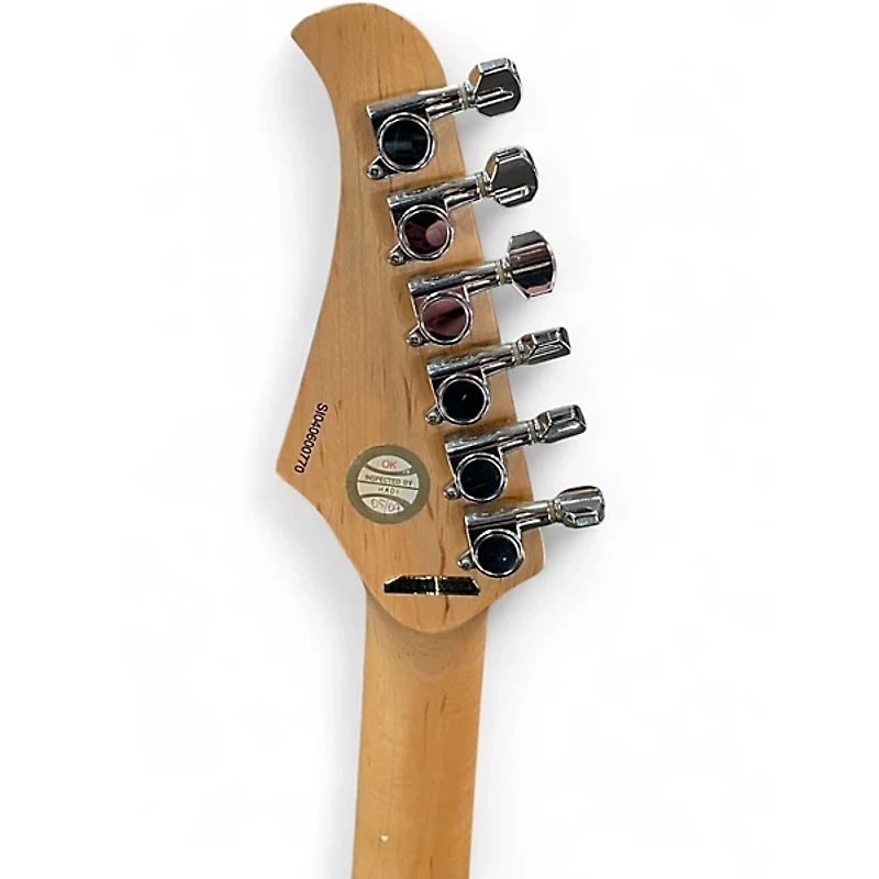 Used Silvertone ss11 Blue Solid Body Electric Guitar