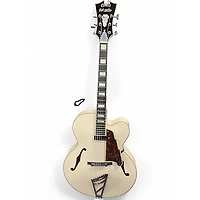 Used D'Angelico Premier Series SS Champagne Hollow Body Electric Guitar